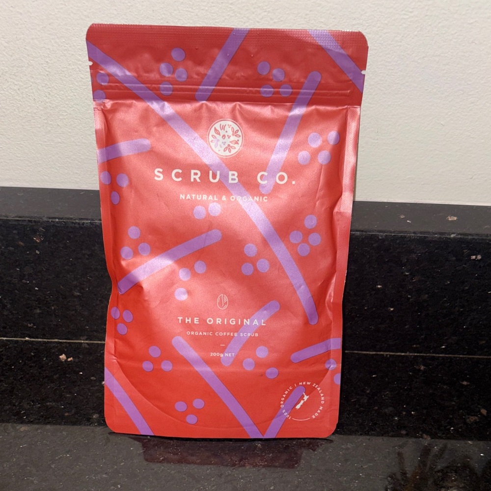 Organic coffee scrub. New